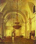Sergey Zaryanko The White Hall In The Winter Palace oil on canvas